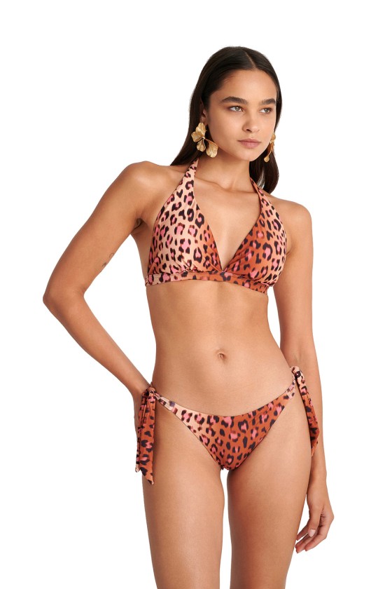 'PINK LEO' ΜΑΓΙΟ ΜΠΙΚΙΝΙ ΣΛΙΠ ΜΕ ΔΕΣΙΜΟ ΣΤΟ ΠΛΑΙ