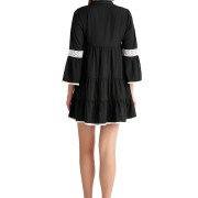 'BATIK SOLIDS' ΚΟΝΤΟ ΦΟΡΕΜΑ/ΚΑΦΤΑΝΙ ΜΕ 'V' ΛΑΙΜΟΚΟΨΗ