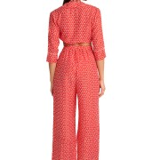 'RETRO RED' ΠΟΥΚΑΜΙΣΟ ΜΕ ΤΥΠΩΜΑ 