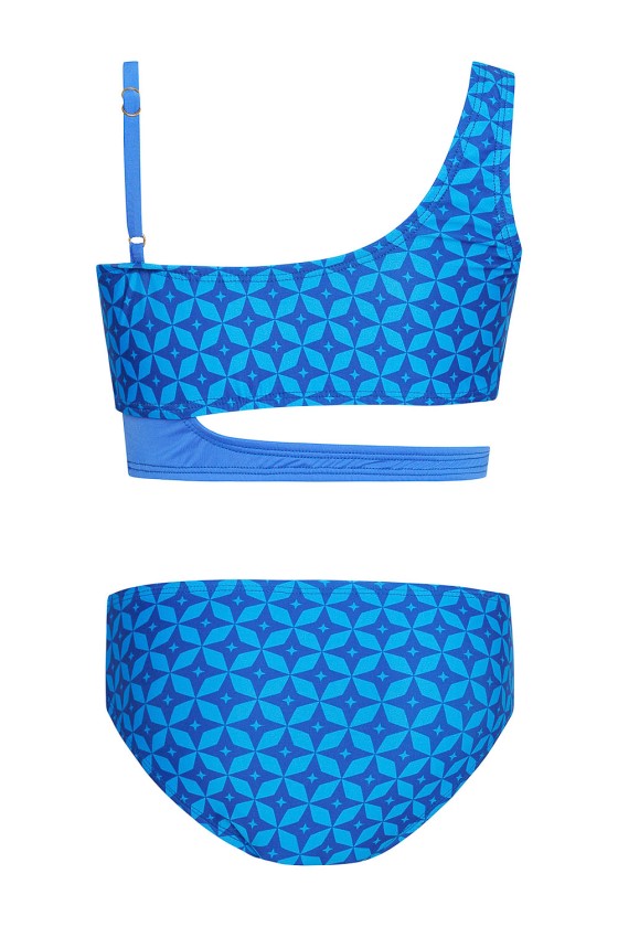 'GIRLS BLUE IKAT' ΠΑΙΔΙΚΟ ΜΑΓΙΟ ΜΠΙΚΙΝΙ ΣΕΤ ΜΕ ΤΥΠΩΜΑ