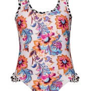 'GIRLS FLORAL ESCAPE' ΦΛΟΡΑΛ ΠΑΙΔΙΚΟ ΟΛΟΣΩΜΟ ΜΑΓΙΟ ΜΕ ΒΟΛΑΝ