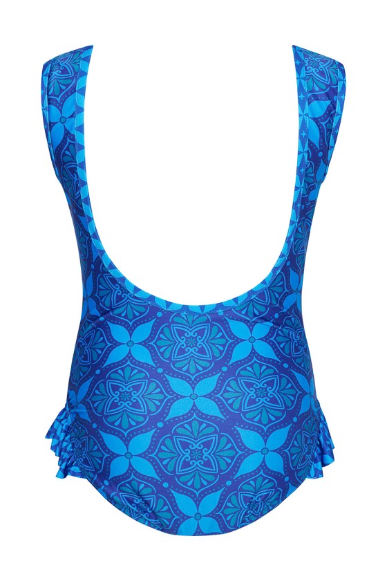 'GIRLS BLUE IKAT' ΠΑΙΔΙΚΟ ΟΛΟΣΩΜΟ ΜΑΓΙΟ ΜΕ ΒΟΛΑΝ