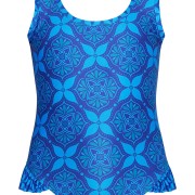 'GIRLS BLUE IKAT' ΠΑΙΔΙΚΟ ΟΛΟΣΩΜΟ ΜΑΓΙΟ ΜΕ ΒΟΛΑΝ