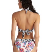 'FLORAL ESCAPE' ΤΡΙΓΩΝΙΚΟ ΜΑΓΙΟ ΜΠΙΚΙΝΙ ΔΙΠΛΗΣ ΟΨΕΩΣ ΤΟΠ ΣΕ CUP D