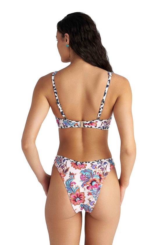 'FLORAL ESCAPE' ΜΠΟΥΣΤΑΚΙ ΣΟΥΤΙΕΝ ΜΑΓΙΟ ΜΕ ΤΥΠΩΜΑ