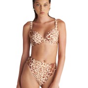 'BLANKET LEO' PUSH-UP ΜΠΙΚΙΝΙ ΤΟΠ ΜΕ ΤΥΠΩΜΑ ΣΕ CUP C