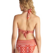 'CORAL DAMASK' ΨΗΛΟΜΕΣΟ ΜΑΓΙΟ ΜΠΙΚΙΝΙ ΣΛΙΠ ΜΕ ΤΥΠΩΜΑ