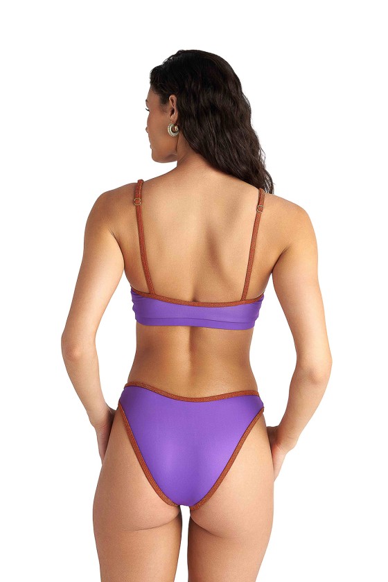 'ZEBRA STRIPES' ΜΑΓΙΟ ΜΠΙΚΙΝΙ CROP ΤΟΠ