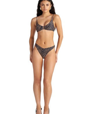 'TOFFEE LEO' BRAZILIAN ΜΠΙΚΙΝΙ ΣΛΙΠ ΣΕ HIGH LEG ΣΤΥΛ