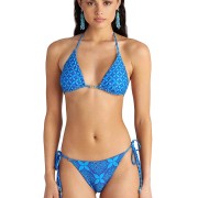 'BLUE IKAT' ΜΑΓΙΟ ΜΠΙΚΙΝΙ ΣΛΙΠ ΔΙΠΛΗΣ ΟΨΕΩΣ