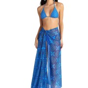 'BLUE IKAT' ΠΑΡΕΟ ΜΕ ΤΥΠΩΜΑ