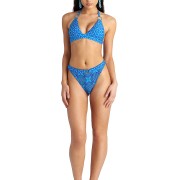 'BLUE IKAT' ΤΡΙΓΩΝΙΚΟ ΜΑΓΙΟ ΜΠΙΚΙΝΙ ΤΟΠ ΣΕ CUP D