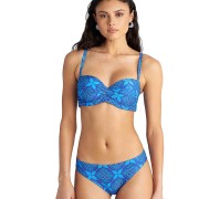 'BLUE IKAT' ΜΠΙΚΙΝΙ ΤΟΠ ΜΕ ΜΠΑΝΕΛΑ ΣΕ CUP D