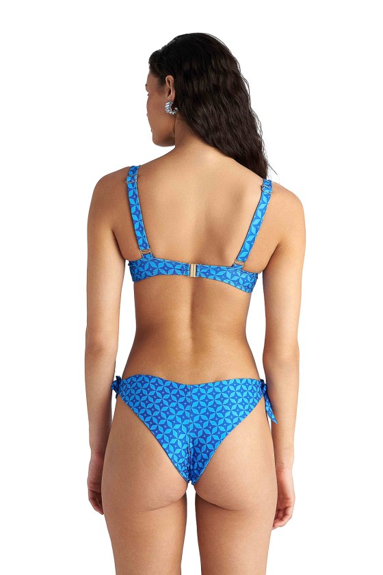 'BLUE IKAT' ΜΠΙΚΙΝΙ ΤΟΠ ΜΕ ΜΠΑΝΕΛΑ ΣΕ CUP C