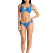 'BLUE IKAT' ΔΙΠΛΗΣ ΟΨΕΩΣ BRAZILIAN ΜΠΙΚΙΝΙ ΣΛΙΠ ΜΕ ΔΕΣΙΜΟ ΣΤΟ ΠΛΑΙ