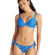 'BLUE IKAT' ΔΙΠΛΗΣ ΟΨΕΩΣ BRAZILIAN ΜΠΙΚΙΝΙ ΣΛΙΠ ΜΕ ΔΕΣΙΜΟ ΣΤΟ ΠΛΑΙ