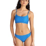 'BLUE IKAT' ΜΑΓΙΟ ΜΠΙΚΙΝΙ CROP ΤΟΠ 