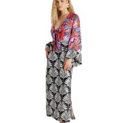 'BIRDS OF PARADISE' ΜΑΚΡΥ ΦΟΡΕΜΑ/ΚΑΦΤΑΝΙ ΜΕ ΤΥΠΩΜΑ