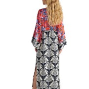 'BIRDS OF PARADISE' ΜΑΚΡΥ ΦΟΡΕΜΑ/ΚΑΦΤΑΝΙ ΜΕ ΤΥΠΩΜΑ