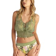'JUNGLE GARDEN' ΜΠΛΟΥΖΑ CROP TOP ΜΕ ΤΥΠΩΜΑ