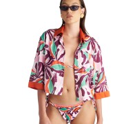 'CORAL STITCH' ΚΟΝΤΟ ΠΟΥΚΑΜΙΣΟ ΜΕ ΤΥΠΩΜΑ